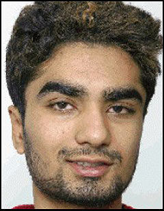 DØMT: <b>Haidar Hussain</b> er dømt til 13 års fengsel for drapet på en 41- - 1794510