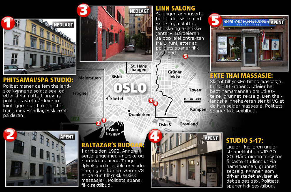 Her Fikk Oslo Politiet Sex Tilbud Prostitusjon Vg