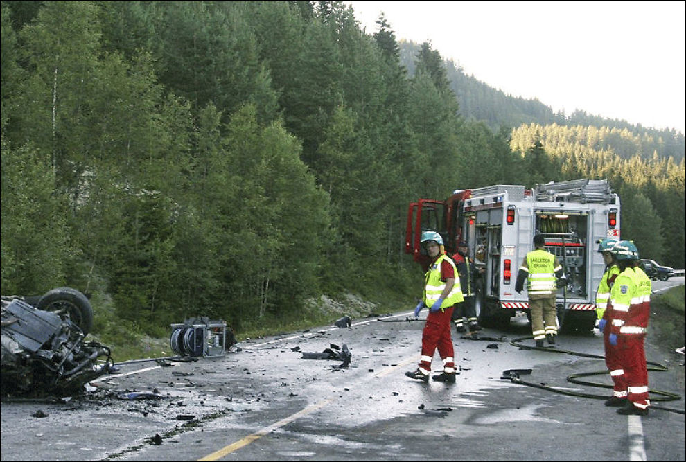 To Omkom I Trafikkulykke I Trysil - VG