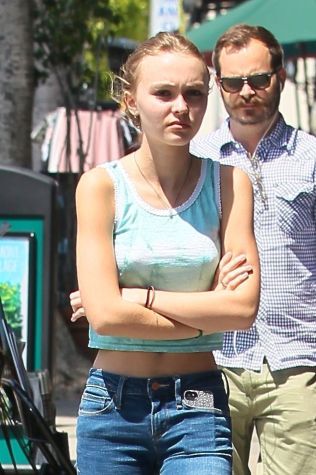& lt; p & gt; CELEBRITY DAUGHTER: Lily-Rose Depp, photographed p & # xE5; shopping in Los Angeles. & lt; br / & gt; & lt; / p & gt;