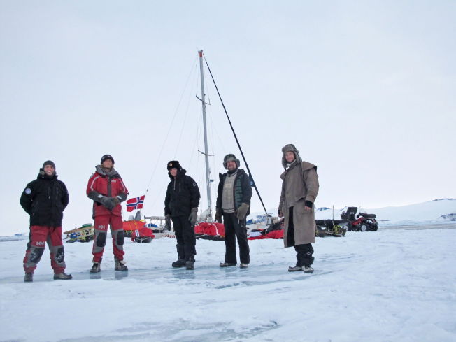  & lt; p & gt; HISTORICAL: This is the last picture of the crew p & # xE5; & # xAB; Berserk & # xBB; p & # xE5; ice at McMurdo Sound in Antarctica, f & # XF8; r it disappeared in February 2011. From left Robert PCP, Leonard James Banks, Samuel Massie, Tom Gisle Bellika and Jarle andhe & # XF8; y. & lt; br / & gt ; & lt; / p & gt; 