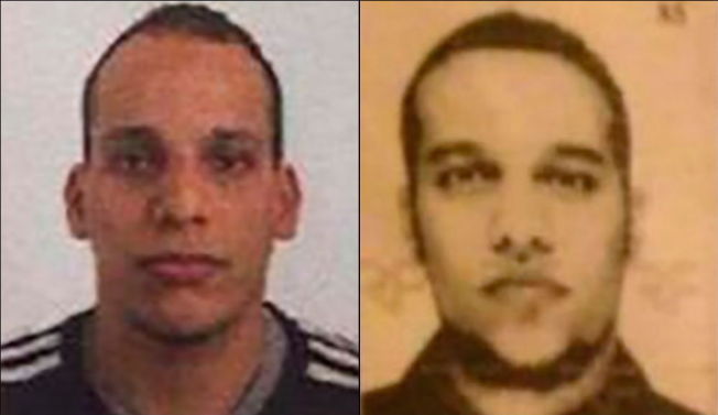  & lt; p & gt; terrorist Said Kouachi (left) and Cherif Kouachi from the French city of Reims attack Charlie Hebdo. PHOTO: XX & lt; / p & gt ; 