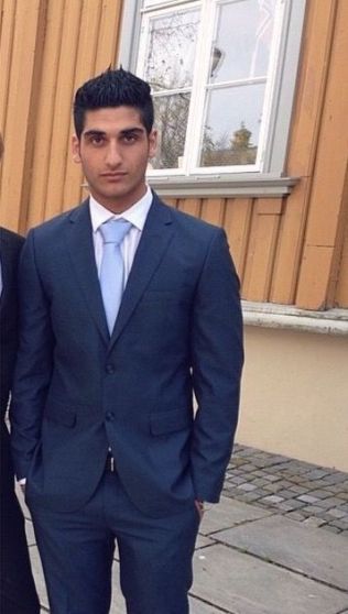  & lt; p & gt; WITNESS: jangir Jasim Taher (18) was in the center of Trondheim when drama unfolded Tuesday. & lt; br / & gt; & lt; / p & gt; 