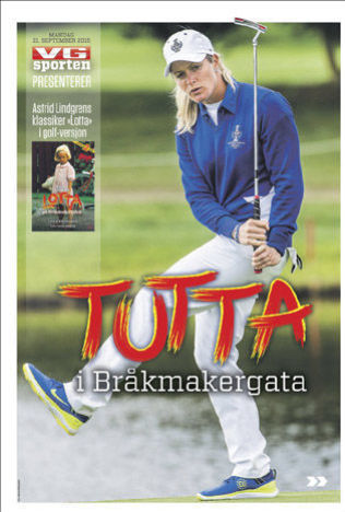  & lt; p & gt; VGSPORTEN TODAY : H & # xF8, rt about Astrid Lindgren & # xAB; Lotta in Br & # xE5; kmakergata & # xBB ;? Today VG Sporten this front, adorned by & # xAB; Tutta in Br & # xE5; kmakergata & # xBB;. & lt ; / p & gt; 