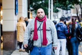 pGonzalo Garca Nikilson (34). VG mter og portretterer argentinske fans i Buenos Aires som jakter etter a-Ha.br//p