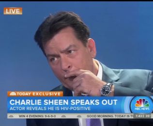& lt; p & gt; serious aspects: Charlie Sheen. & lt; br / & gt; & lt; / p & gt;