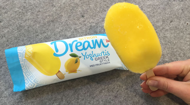 Dream yoghurtis bringebær