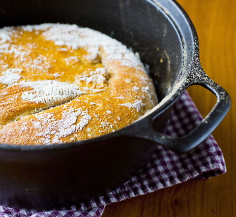 Raskt brød til suppe